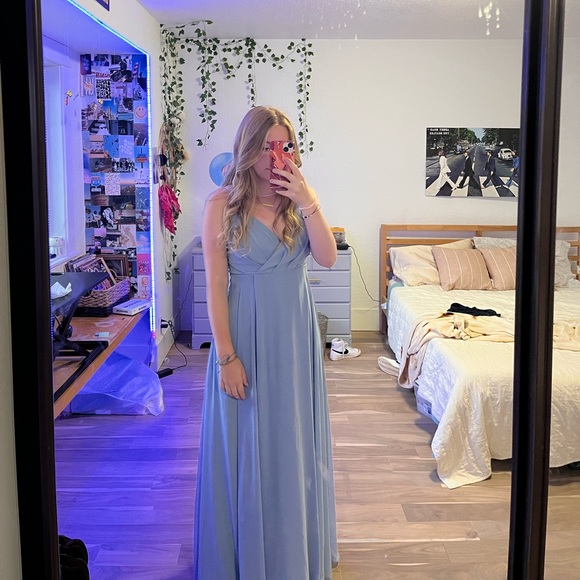 Birdy Grey Dresses Birdy Grey Blue Prom Dress Poshmark